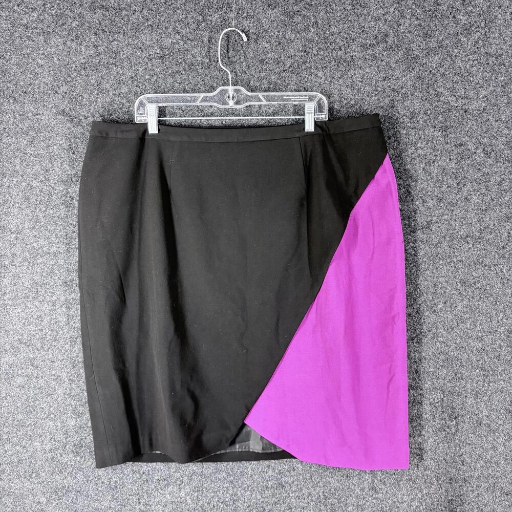 Unbranded Skirt Women M Medium Black A-Line Short Zipper Mid Rise Casual Solid